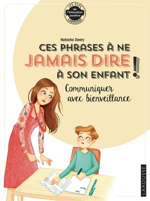 cover image of Les phrases à ne plus dire à son enfant